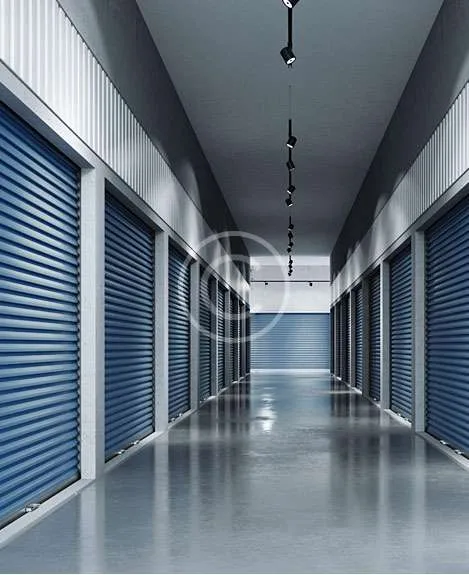 Int&eacute;rieur d'un box &eacute;clair&eacute;